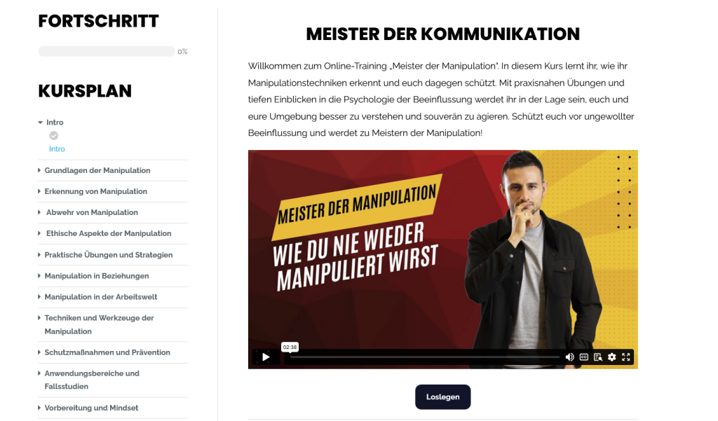 Meister der Manipulation