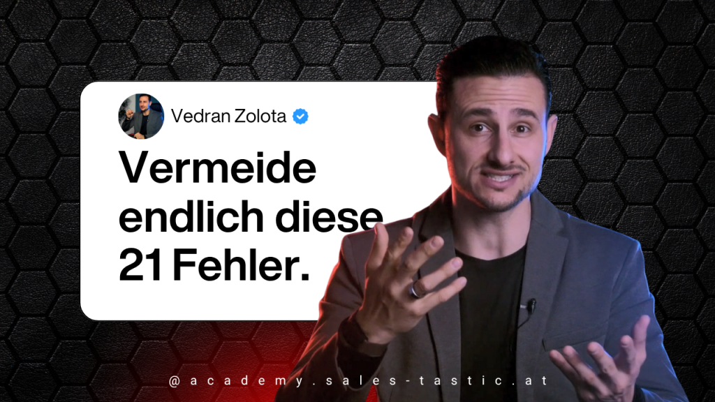 21 Fehler im Verkauf